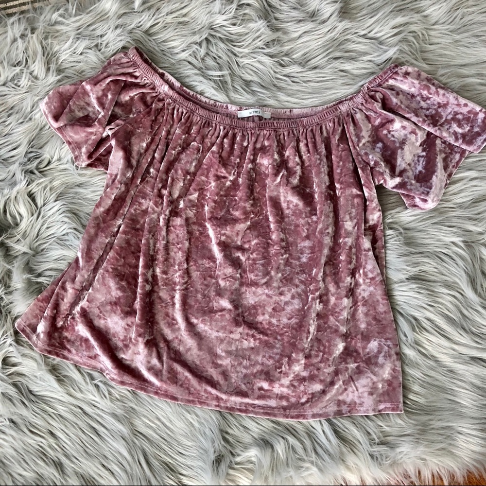Acemi Velvet Top